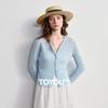 Women's Summer Lightweight Ribbed Knit Cardigan