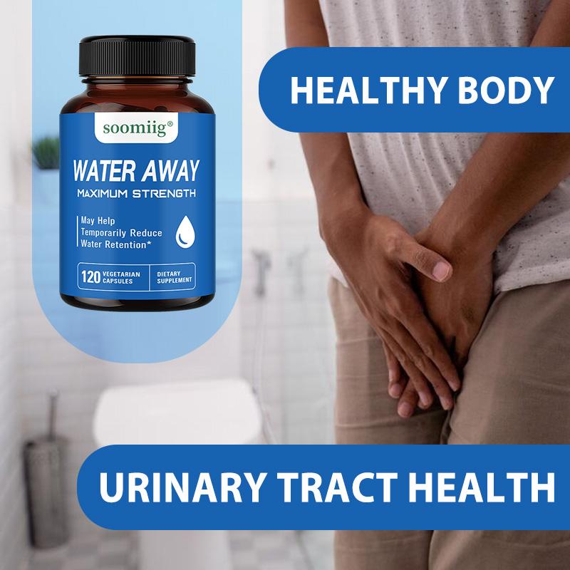 Water Away Capsule Diuretiche Potenti a Base Erboristica, allevia efficacemente l'edema. 120 capsule