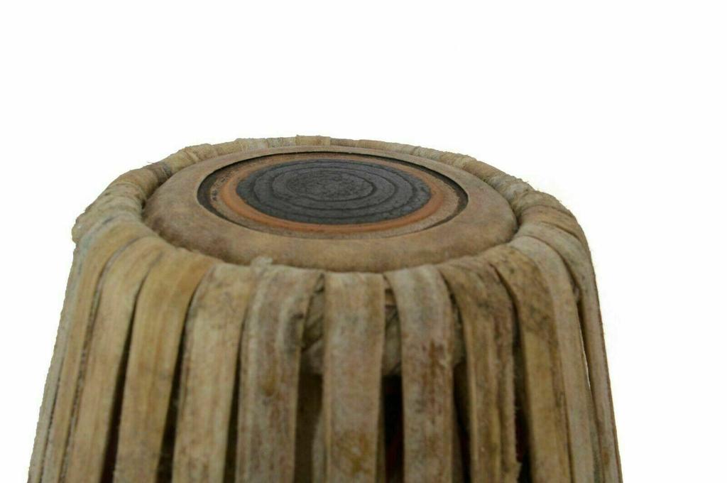 South Indian Musical Pakhawaj Khol Percussion Instrument – Mridangam Drum with Bag