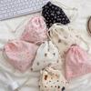 Cute Cartoon Animals Drawstring Makeup Bag Portable Travel Mini Cosmetic Lipsticks Storage Pouch Multifunctional Bundle Bag
