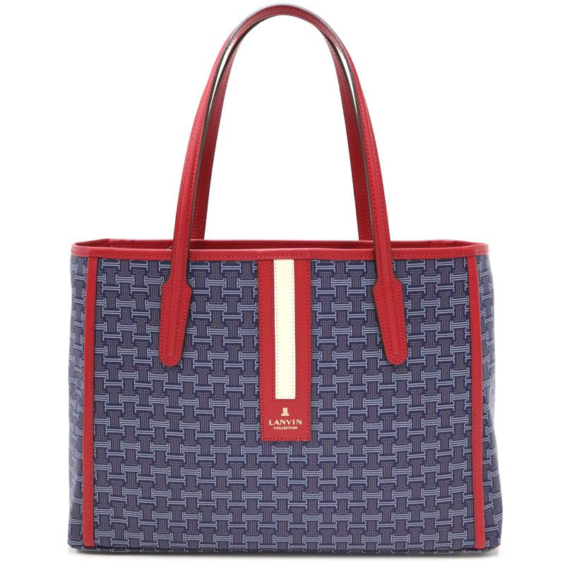 

Lanvin Collection Feria Tote Bag 61-6313 NavyRed