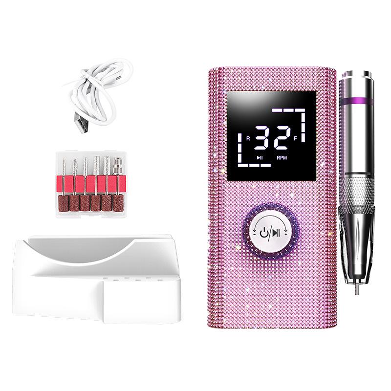 Rechargeable Rhinestone Nail Grinder & Gel Remover