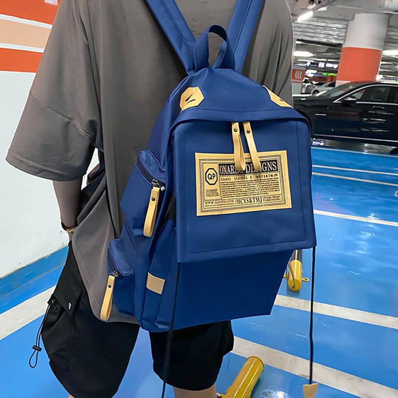 Fashionable Large Capacity College Backpack For Girls And Boys Trendy Ins Style
