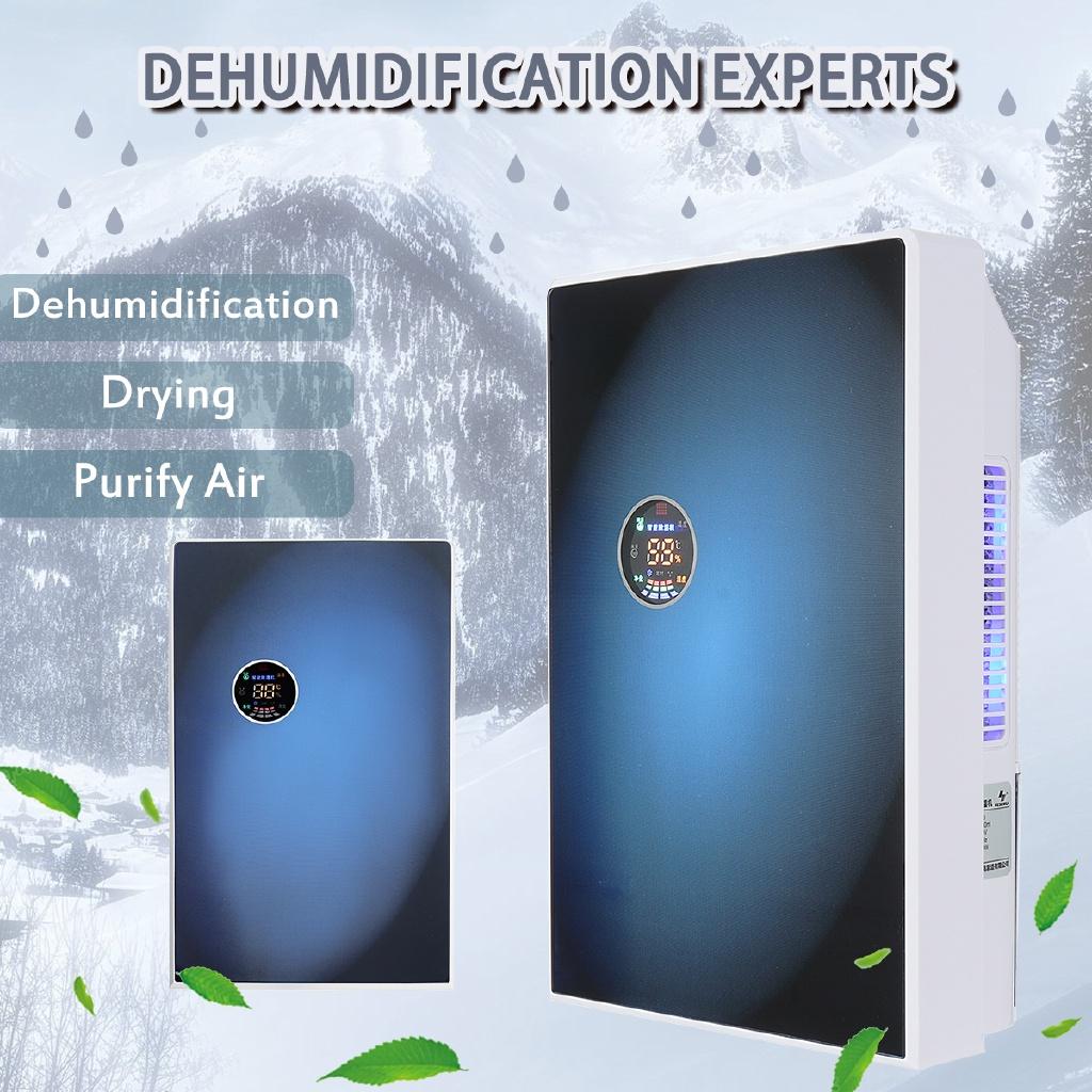 2200ml Intelligent Timing Home Office Air Dryer Eliminating Moisture Electric Mini Desiccant Compact Absorb Dehumidifier