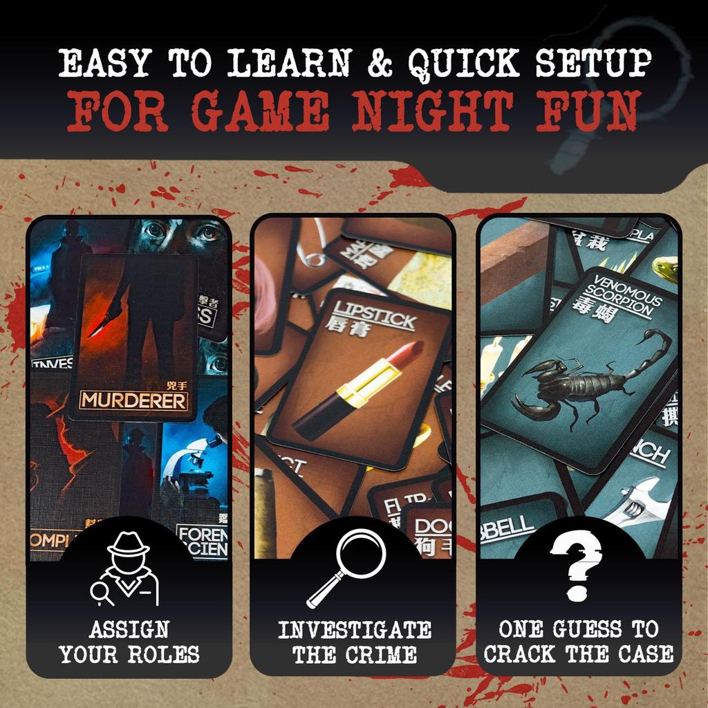 Fox Grey Fox Games Murder In Hong Kong GFX96761 [Grey Games] Deception [Product]