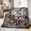 Resident Evil Flannel Blanket Fun Print Great For Sofa Bedroom Chair Bed Picnic Travel -HE45