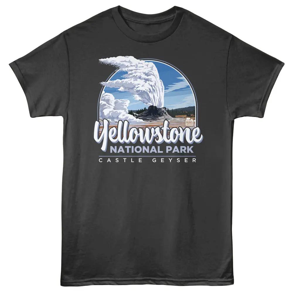 Yellowstone Castle Geyser Men s T-Shirt S
