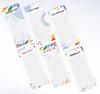 Inkdotpot Pack of 6 Funny Magnetic Dry Erase List For Fridge, Wipe Clean w  NoStain, Quick Notes Shopping & Grocery List Whiteboard for Fridge