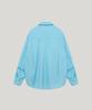 Poeteuseoul Fresh Striped Cotton Shirt_Candy Blue