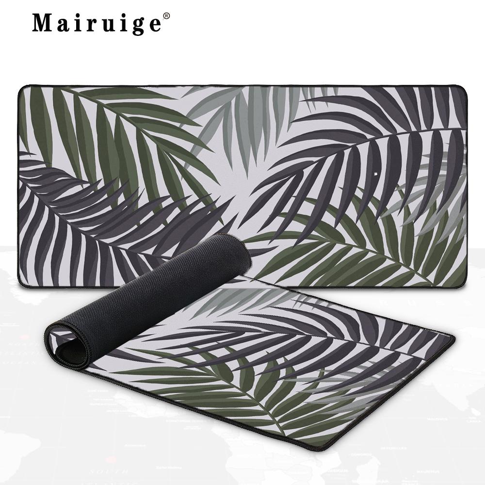Mairuige Botanical Retro Mouse Pad Gaming Accessories Desk Mat Extended Pad Gamer Desk Pad Mouse Mat Desktops 900x400 Office Rug