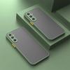 Funda Rígida Mate Antigolpes Para Samsung Galaxy S25 S24 Ultra S23 FE S22 S21 Note 20 10 Plus S20 Edge Funda Protectora Tipo Parachoques para Teléfono