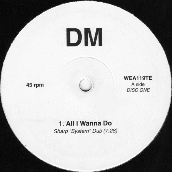 10inch Record DM - All I Wanna Do WEA119TE WEA 1997 UK Dance & Electronica Used