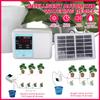 Double Pump Intelligent Garden Automatic Watering Device Solar Energy Charging Potted Plant Drip Irrigation Timer System
