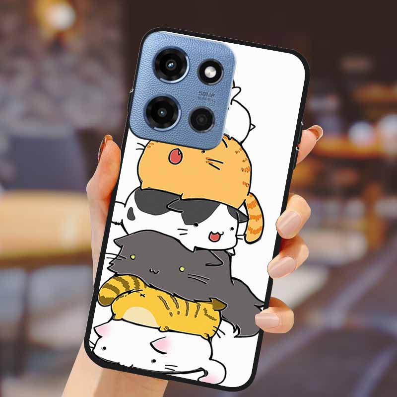 For Motorola G 5G 2025 Phone Case Bumper Soft TPU Silicone Back Cover 3D Flower Emboss Shell For Motorola Moto G 5G Fundas Coque