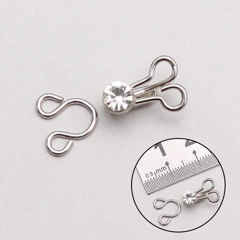 Invisible Waistband Adjustment Hooks & Snap Fasteners for Suit Pants