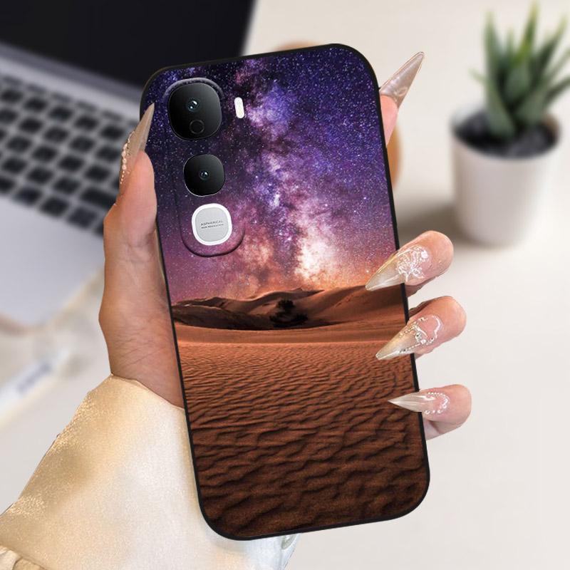 For Vivo Y400 Pro Y400Pro 5G Case Stylish Soft TPU Silicone Back Cover Bumper For Vivo Y400 4G 5G Phone Case V2506 Protect Shell