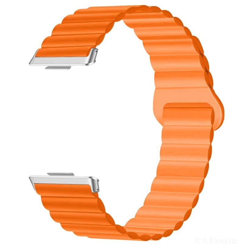 Silicone Sport Watchband For Huawei Watch Fit 4 Fit 4Pro Fit 3 Magnetic Loop Bracelet For Huawei Watch Fit3 Smartwatch Wristband