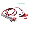 2Pcs 1 Red + 1 Black Universal Digital Multimeter Multi Meter Test Lead Probe Wire Pen Cable