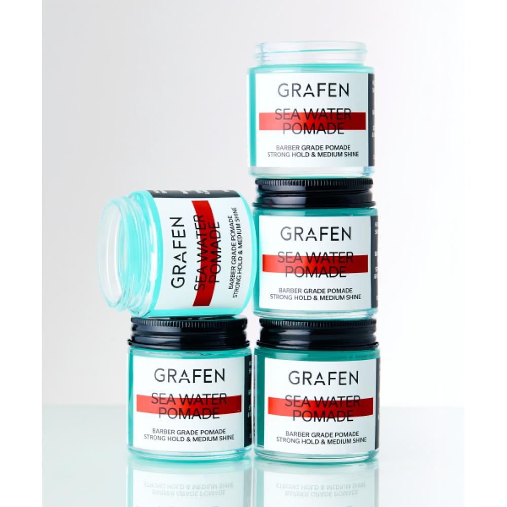 Pomada do włosów Grafen Seawater 100g + Darmowy Grzebień do Pomady
