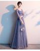 YUANYUAN Evening Banquet Tulle Wedding Entrance Birthday Elegant Maxi Sizes Women's Dress, Dress, Dress, Performance, Chorus, Host, Recitals,