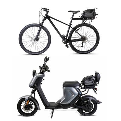 Sac de vélo de conception polyvalente Sac de vélo de montagne Sac de batterie de vélo électrique Rangement de porte-bagages arrière Coffre de vélo