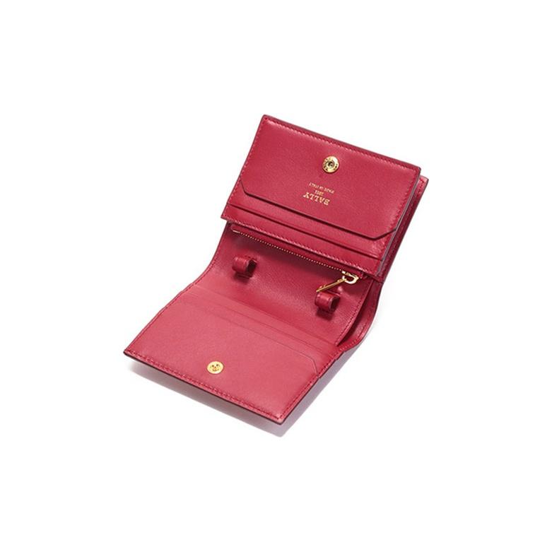 Bally Classic Horsebit Leather Mini Shoulder Bag Women Shoulder Bag Red BRITNEY-W-26