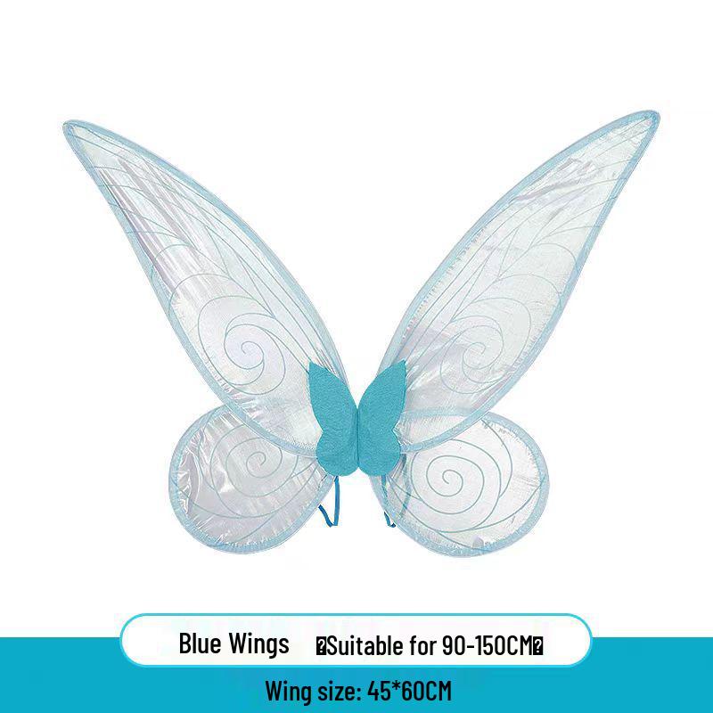Princess Fairy Wings Costume for Girls - Perfect for Children's Day and Christmas Performances