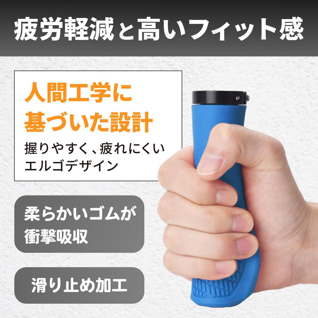 Sakurawing Universal Handlebar Grips for Bicycles, Cross Bikes, and Mountain Bikes, Ergonomic, Non-Slip, and Shock-Absorbing, Set of 1 (Black)