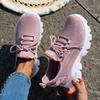 Women's Stylish Flyknit Shoes - 2025 Autumn Collection, Lightweight, Breathable, Plus Size