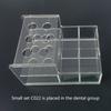 Adjustable Acrylic Resin Stand Practical Storage Rack Box for Dental Professionals and Home Use Resin Molds
