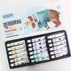 Wasbare Waterverf Set voor Kinderen - 6 ml, 12/18/24 Kleuren, Logo op Maat Beschikbaar