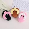 Squeaky Slipper Plush Doll Keychain Charm