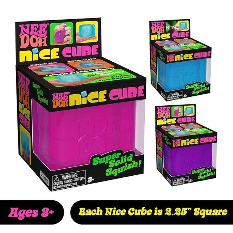 NeeDoh Nice Cube Sensory Squeeze Toy by Schylling