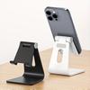 Foldable Clip Holder Adjustable Phone Stand with Clip Holder - Heavy-Duty PP Material,Universal Phone Holder For Home, Office