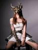 Cosplay Deer Mask 3D Animal Mask PU pěna Personalizovaný dárek Ženy Muži Karneval Party Rave Club Role Play Masky