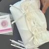 Large-Capacity Cute Bow Pencil Bag Student Pen Pouch Stationery Storage Case School Supplies