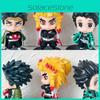 Demon Slayer Pvc Decor Figures With Detailed Features For Home Display And Collectors