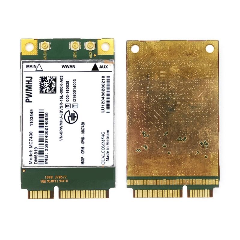 MC7430 PCIe  4G Rd USB3.0 MBIM  HSPA+ GNSS Integration WWAN Rd  Wireless Connecting Adapter Rd