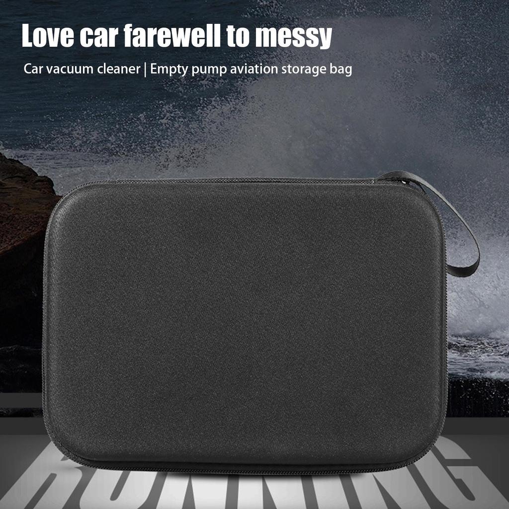 Air Pump Storage Box Portable Tool Bag Earphone Charger Storage Organizer Data Cable Storage Case for Travel Outdoor Camping