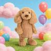 Plush Dog Toy With Soft Pp Cotton Filling For Girls And Kids