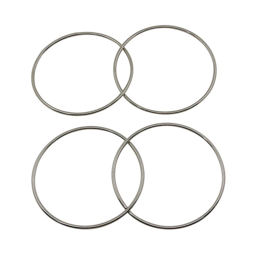 4pcs Magic Metal Rings Linking Iron Hoops for Fun Magic Trick Playing Props 4pcs Magic Metal Rings Linking Iron Hoops for Fun Magic Trick Playing Props