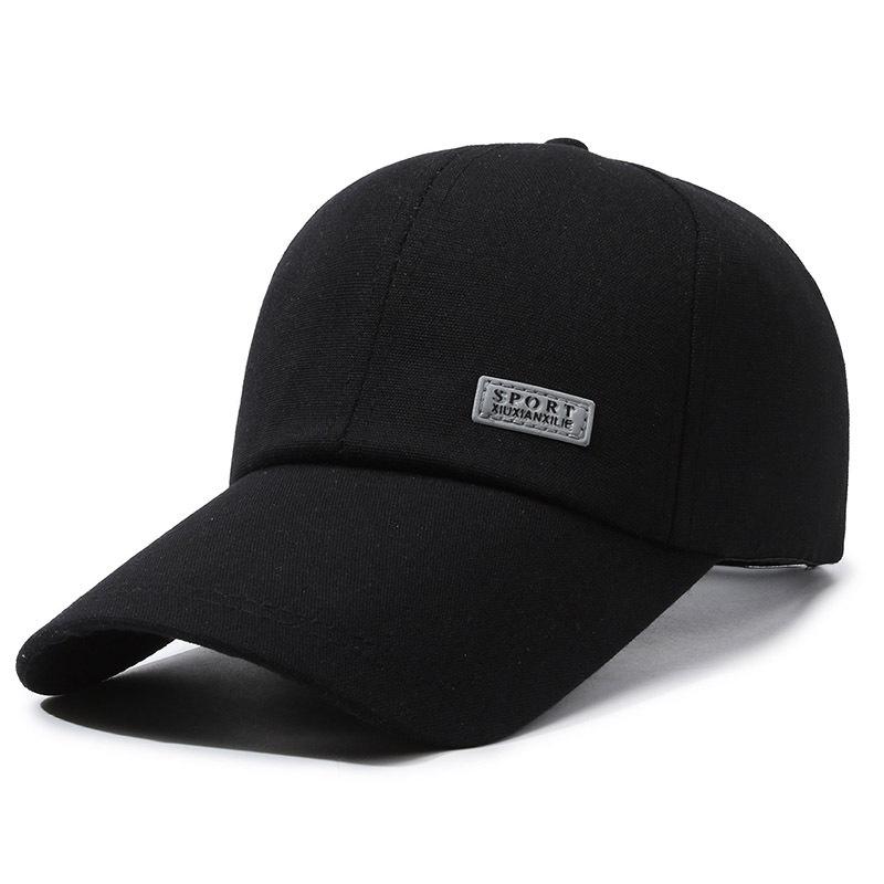 Fashion Letter Logo Baseball Hat Extended Brim Adjustable Outdoor Sunscreen Visor Men Sun HatFashion Accessories Casquette