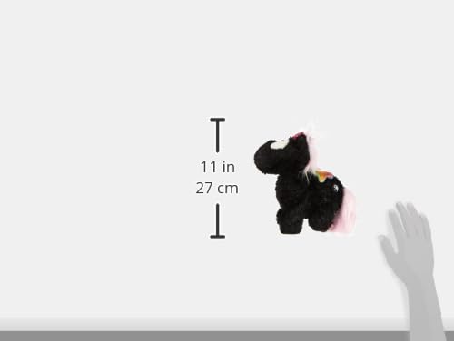NICI Unicorn Rainbow Inn Plush Toy, 22cm, Germany, 3047376, Black
