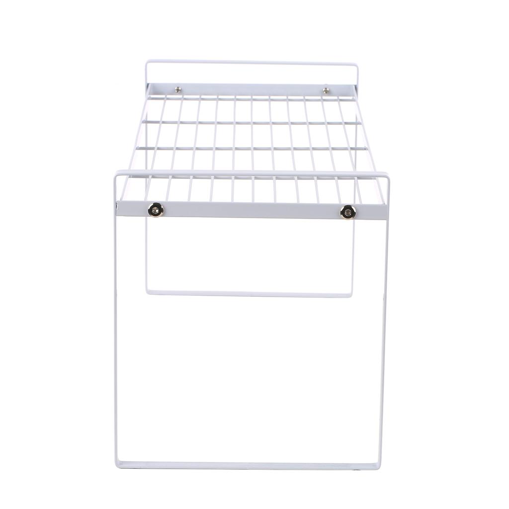 Storage Shelf Organizer Kitchen Cabinet and Counter Shelf Organizer Heavy Duty Multifunctional Organization Rack