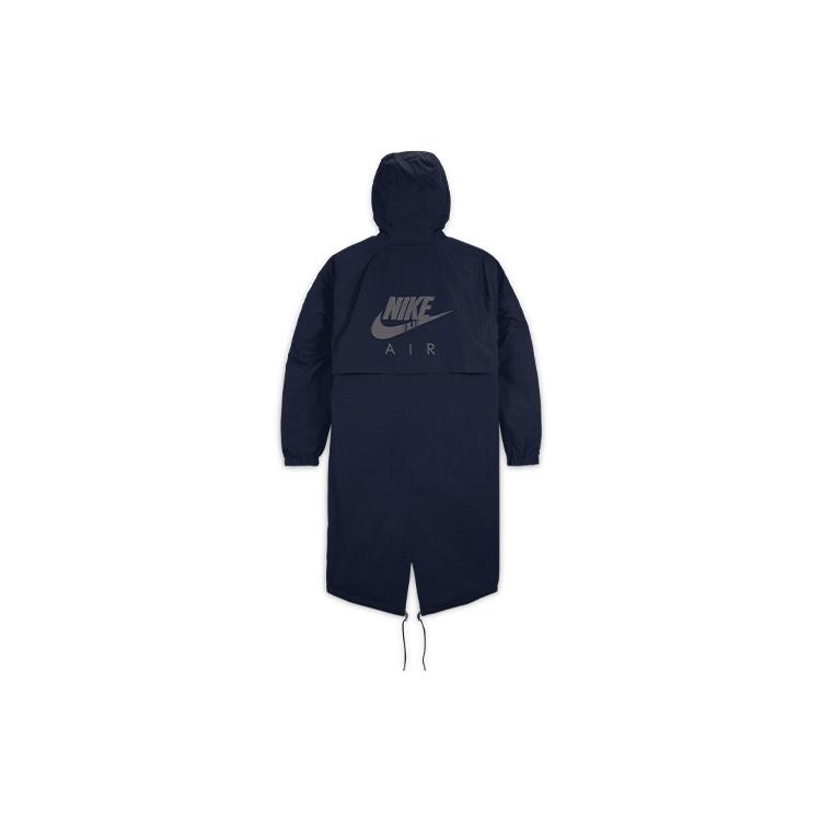 Nike Air x Kim Jones Double-Sided Mid-Length Hooded Jacket Unisex Blue/White DC9983-451