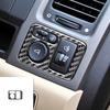 Fibra de carbono para LHD/RHD Honda CRV 2007-2011, Panel de cambio de marchas, pegatinas decorativas centrales, estilo de coche