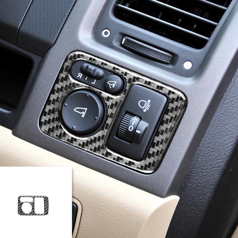Carbon Fiber For LHD/RHD Honda CRV 2007-2011 Gears Shift Panel Center Decorative Trim Stickers Cars Car-styling