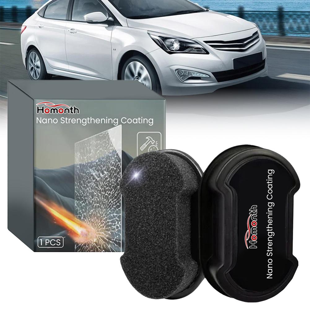 Windows Car Mirrors Sponge Car Nano Coating Sponge Glass Nano Wax Coat Applicator Car Polish Nano Coatings for Car Cleaning