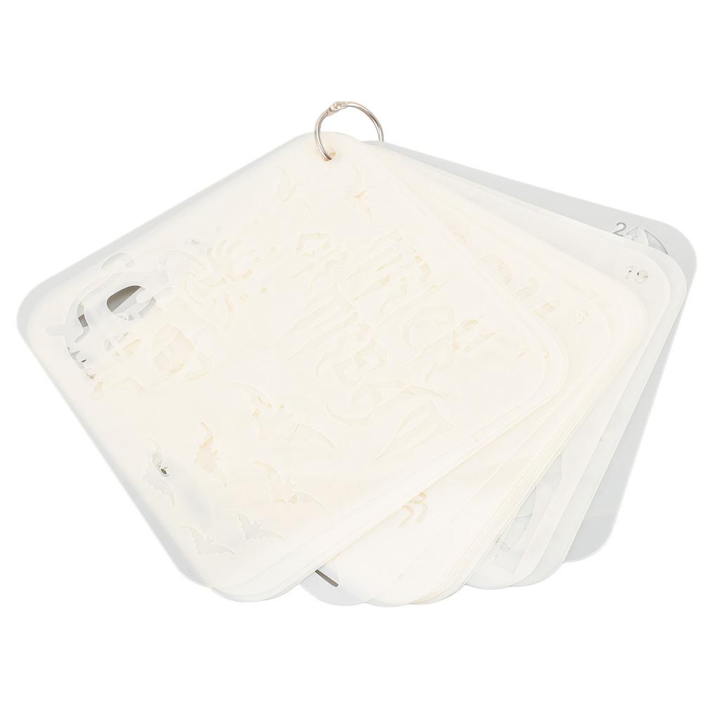Festival Hollow Painting Stencil Set Reusable Festival Stencils Festival Drawing Template for Face P