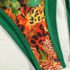 Swimsuit Women'S Direct Double Fabric Flower Sexy Lace-Up Bikini Small Breasts Gather